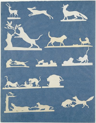 Animal Scenes and Playing Cats by Philipp Otto Runge